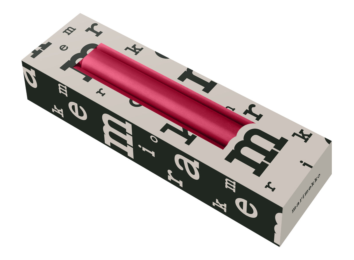 Marimekko rosa kronljus 6st/24cm