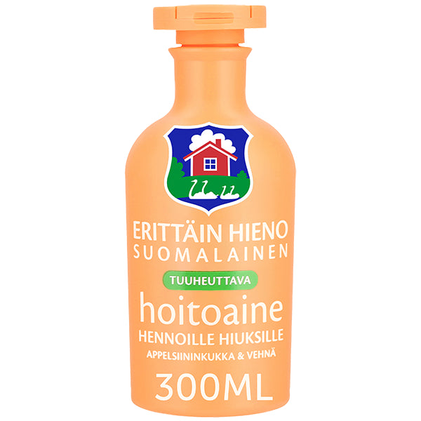 Erittäin Hieno Suomalainen volumizing conditioner Orange Flower & Wheat 300ml