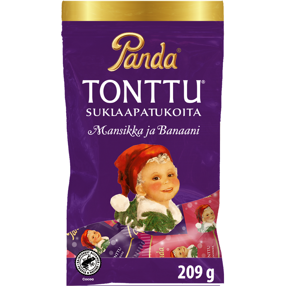 Panda Tonttu Schokoriegel 209g