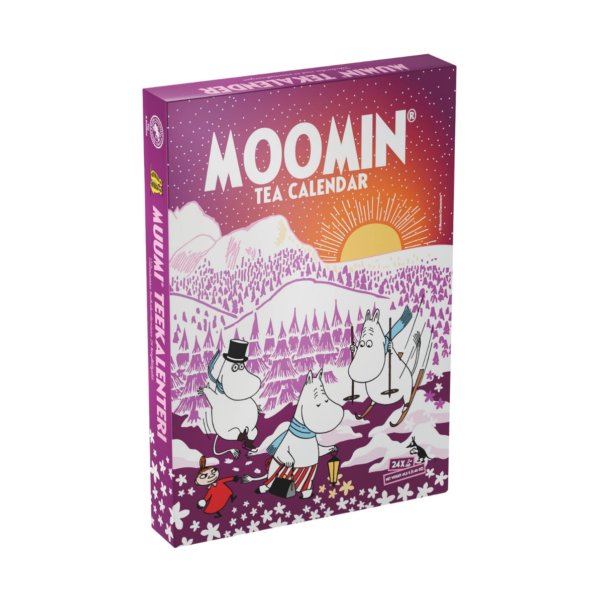 Nordqvist Mumin Teekalender Lila 41,5 g RFA