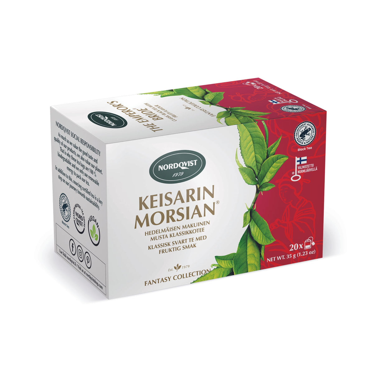 Nordqvist Emperor's Bride black tea 20 x 1,75 g RFA