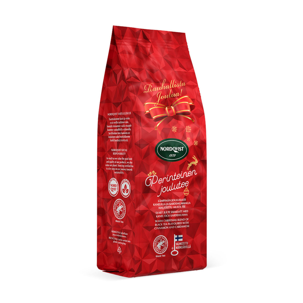Nordqvist Traditional Christmas tea 80g RFA black loose tea