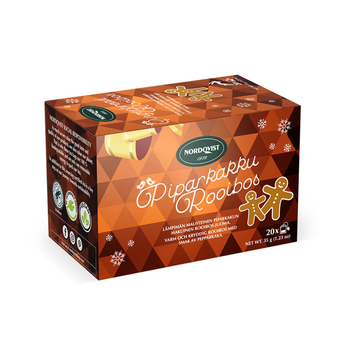 ノルドクヴィスト ピパルカック ルイボス 20袋 x 1.75g RFA