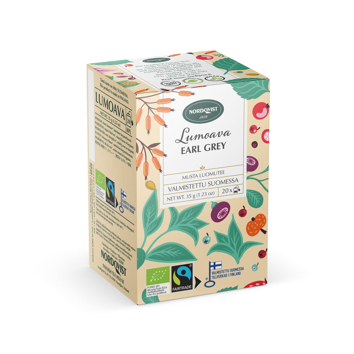 Nordqvist Enchanting Earl Grey 20x1,75g bio & Fair trade