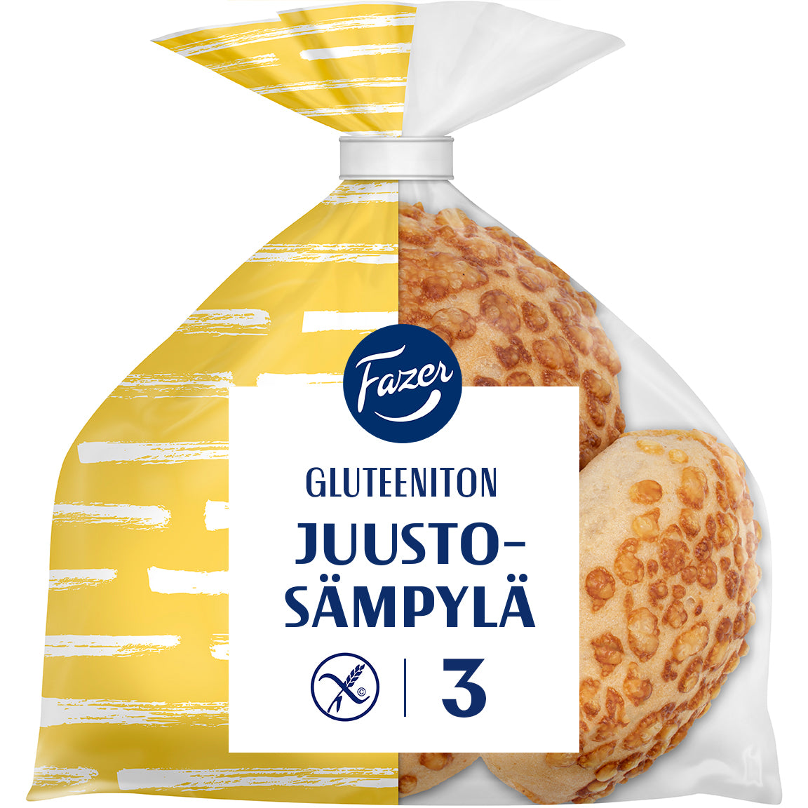 Fazer Glutenfri Ostfralla 3st 215g
