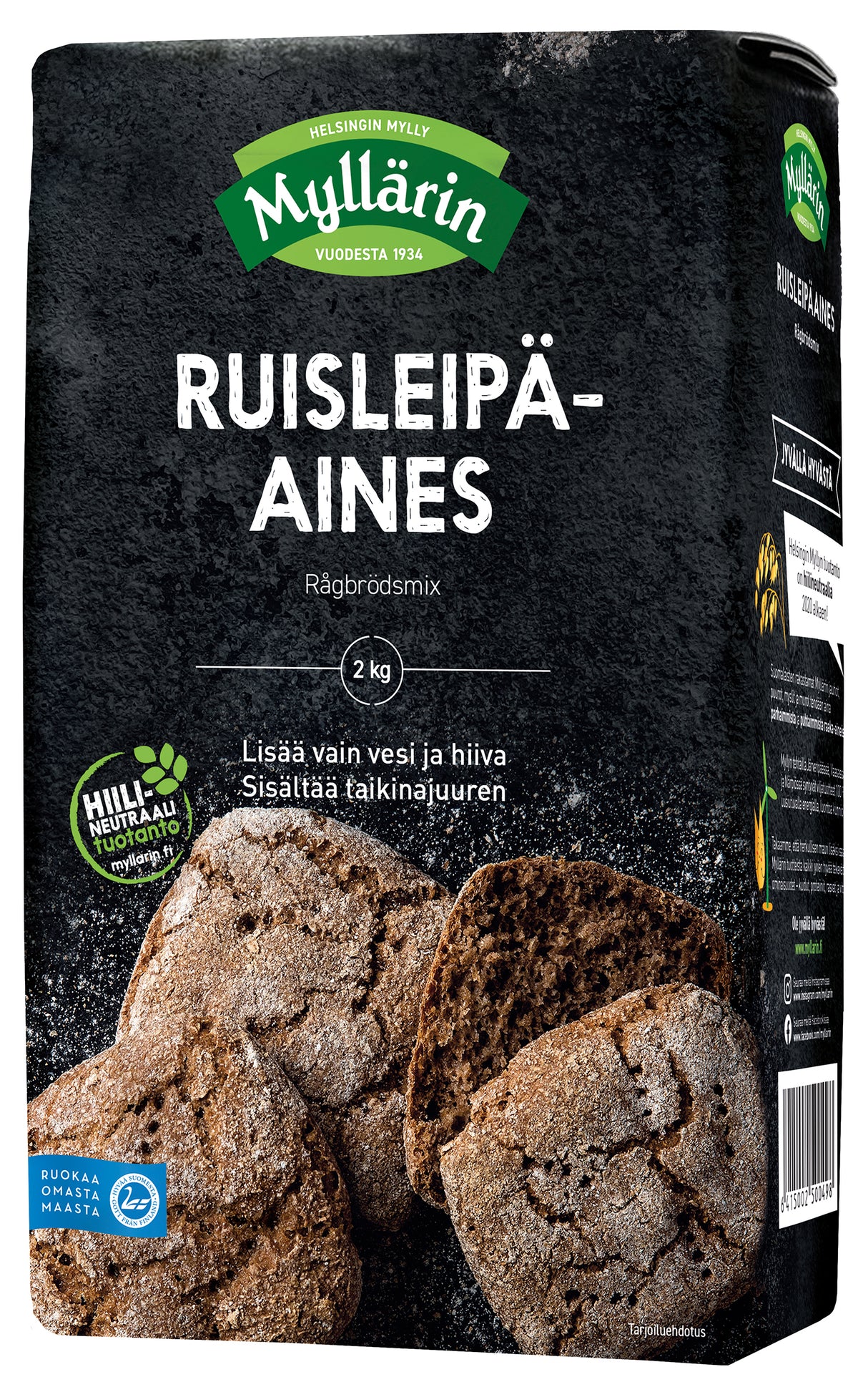 Myllärin 2kg Rye Bread Flour mix