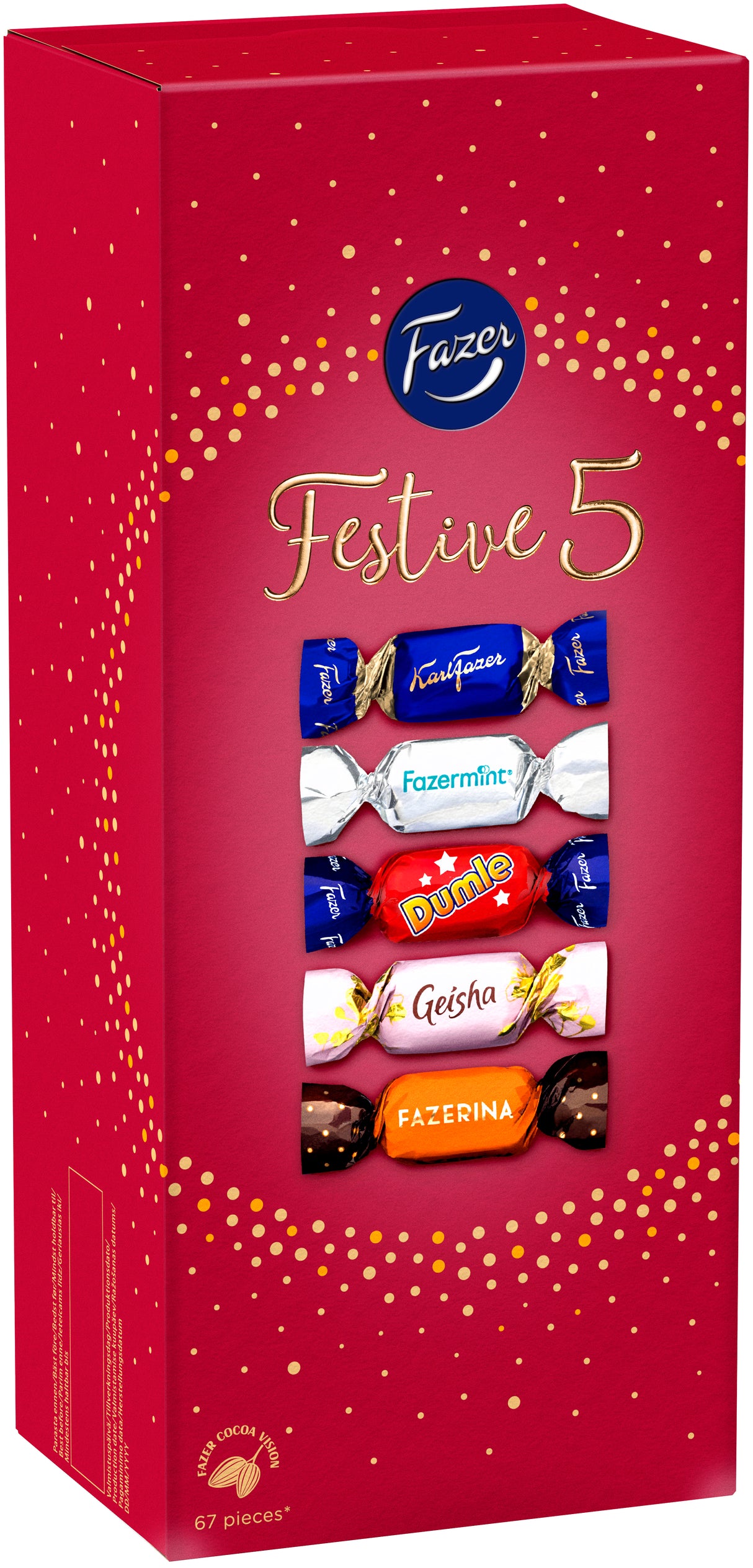 Fazer Festive 5 suklaakonvehti 500g