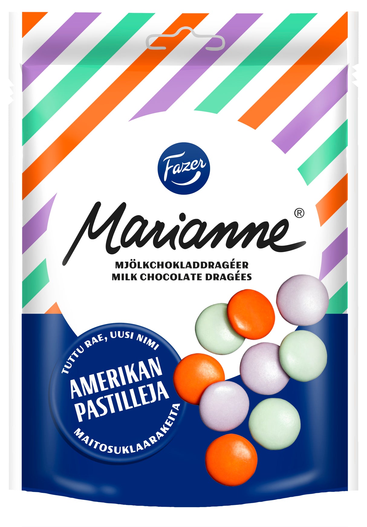 Fazer Marianne ミルクチョコレート菓子 150g