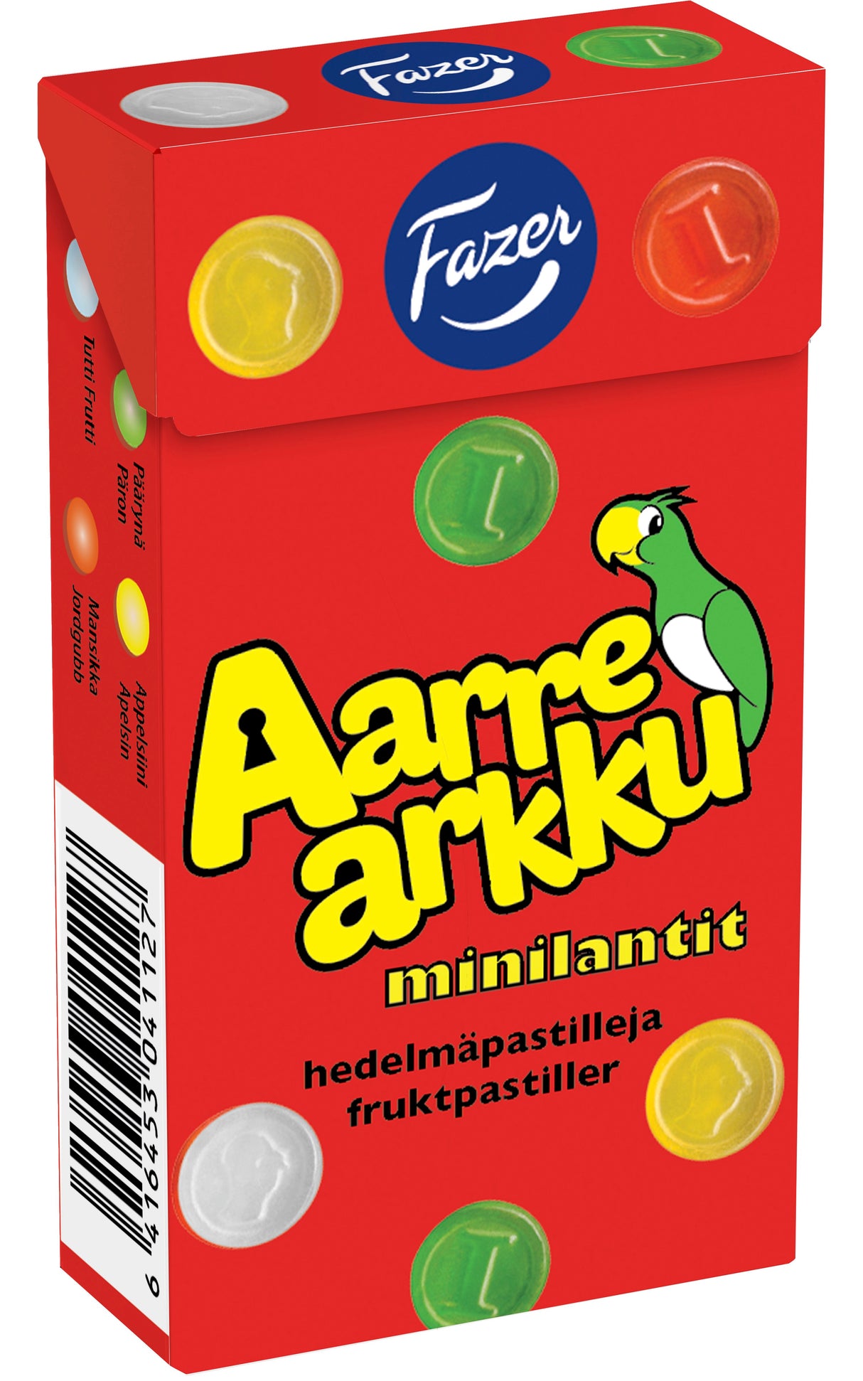 Fazer Aarre Arkku minilantit fruit pastilles 38g