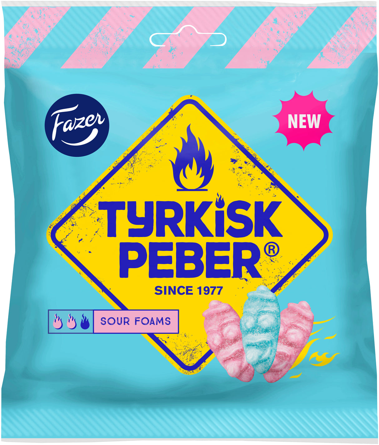 Fazer Tyrkisk Peber サワーフォーム キャンディバッグ 150g