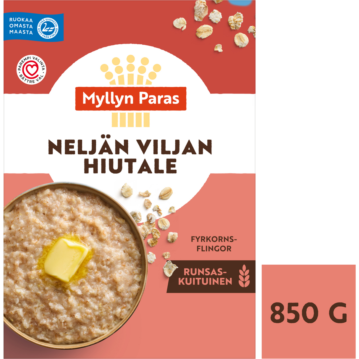 Myllyn Paras Fyra Korn Flingor 850 g