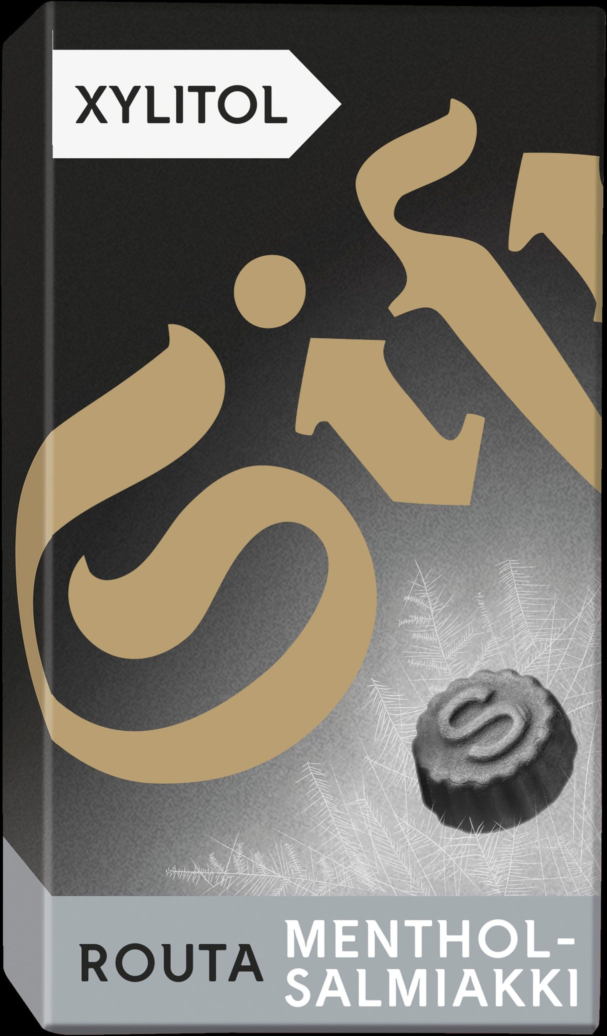 Sisu Routa Xylitol Menthol-Salmiakki xylitolpastille 70g