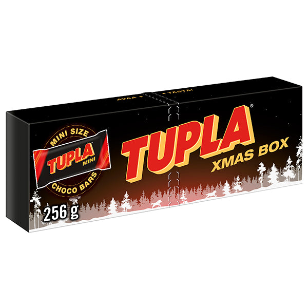 Tupla Xmas Box mini chocolate bar 256g