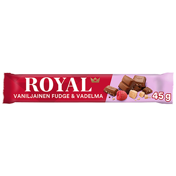 Royal Vanille-Fudge & Himbeere 45g