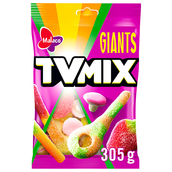 Malaco TV Mix Giants makeissekoitus 305g