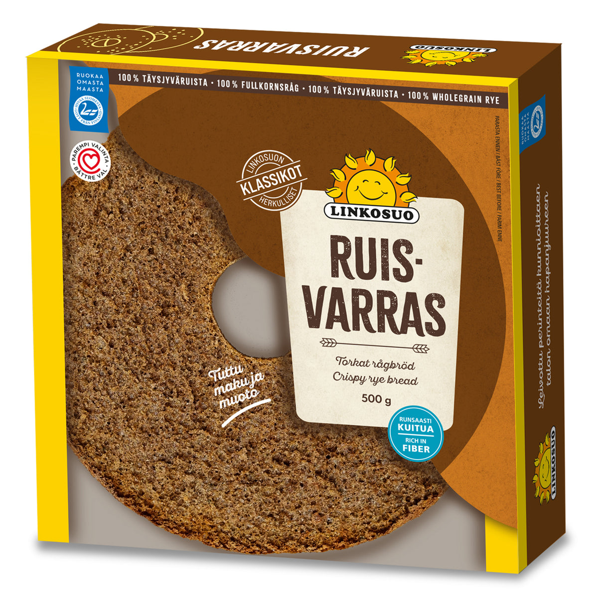 Linkosuo Crispy Rye Bread 500g