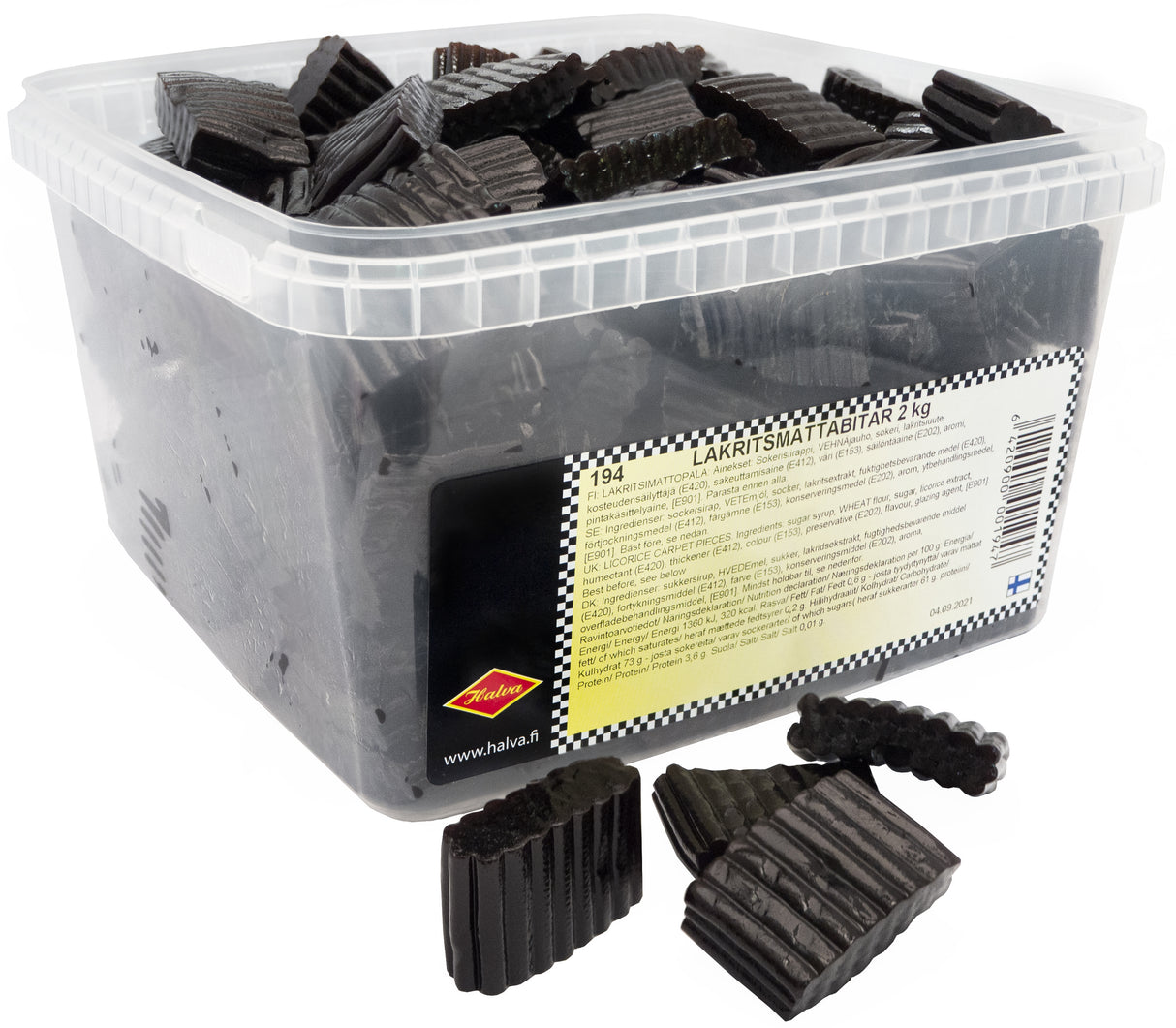 Halva Sweet Licorice 2.0 kg