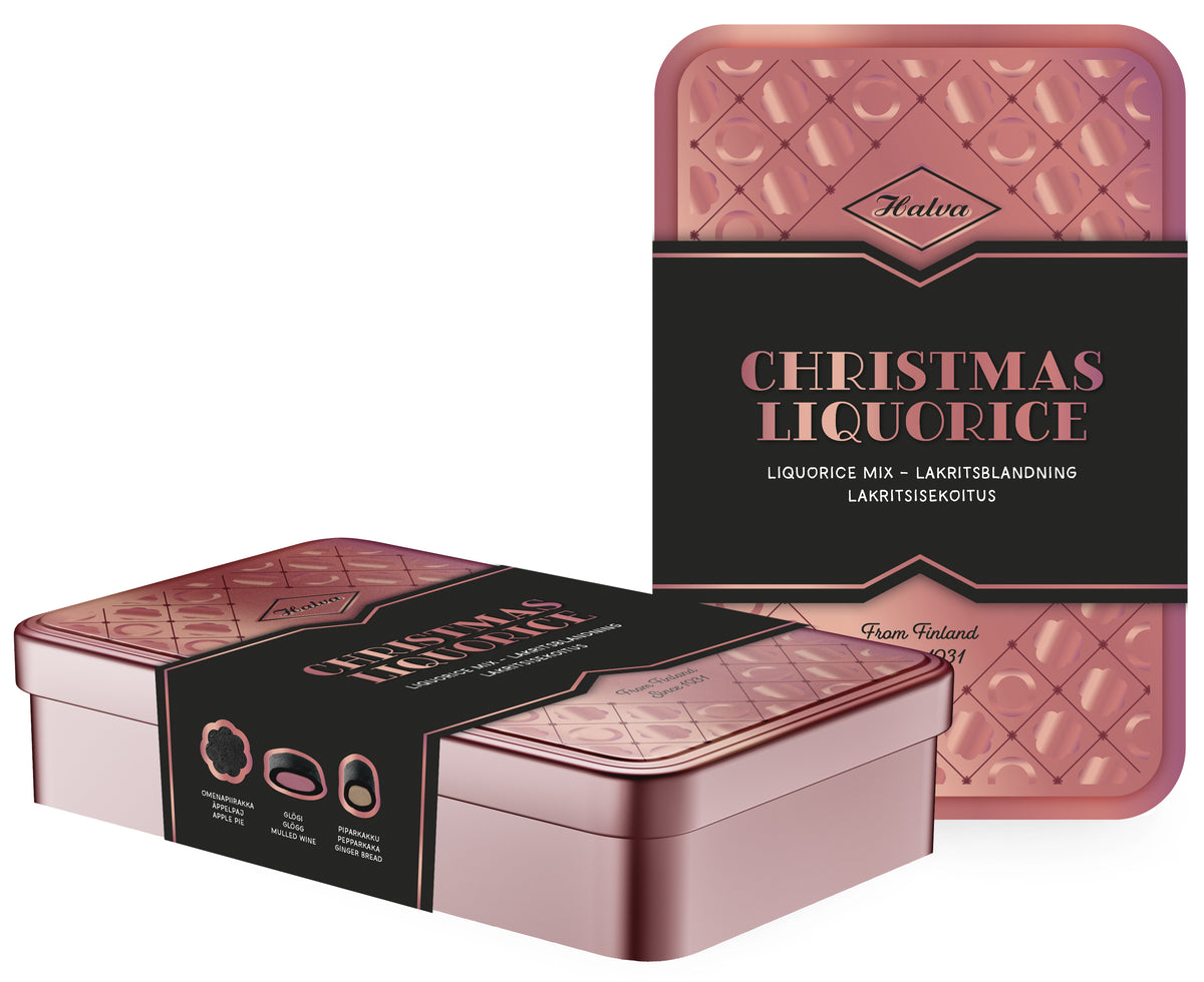 Halva Christmas Liquorice mix 250 g