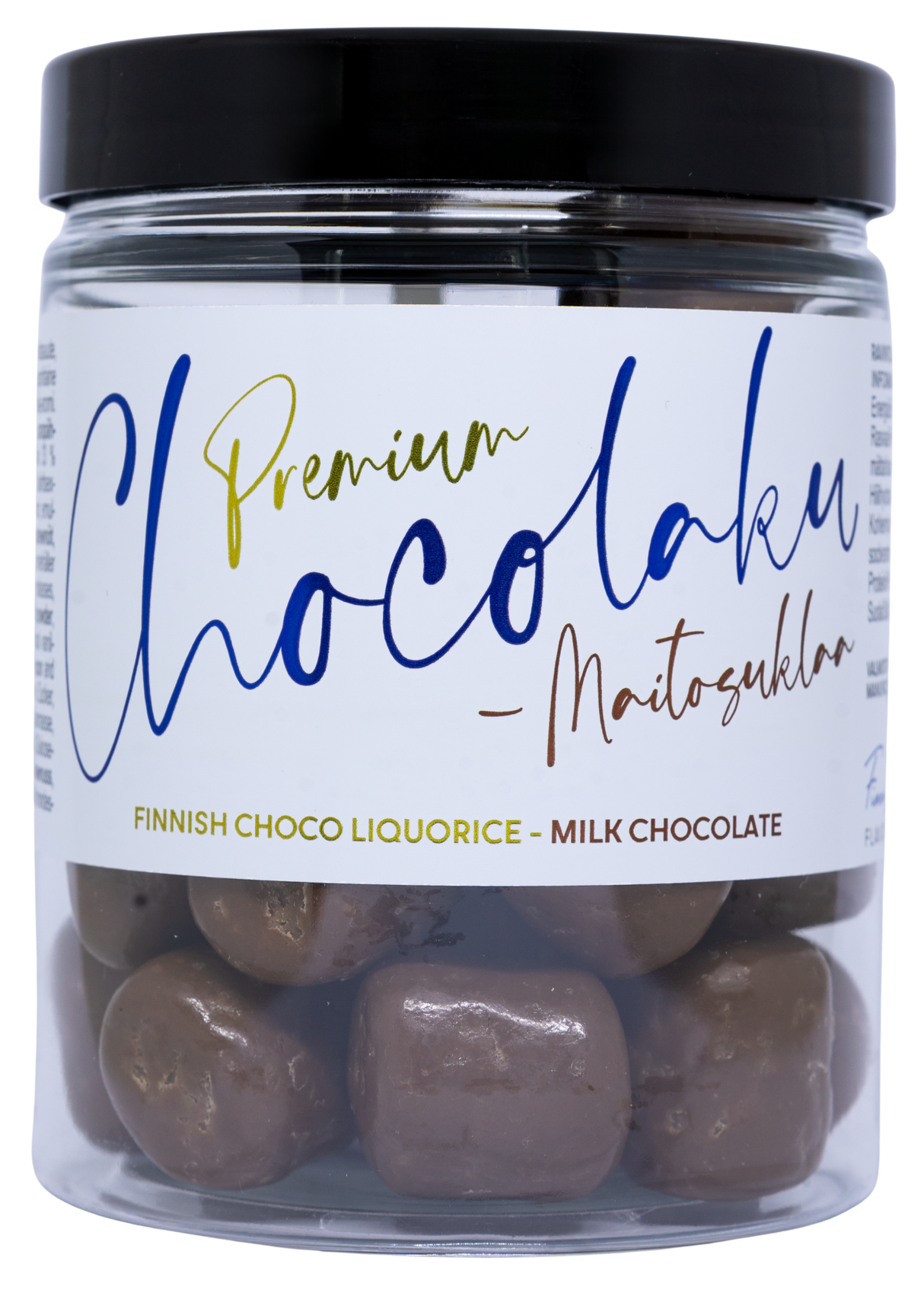 Finnish Flavours Premium white choco liquorice - Milk chocolate 160g