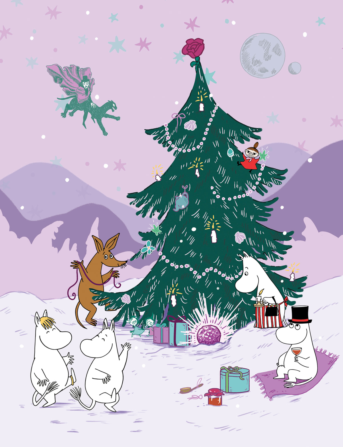 Muumi Adventskalender Schokolade 75g
