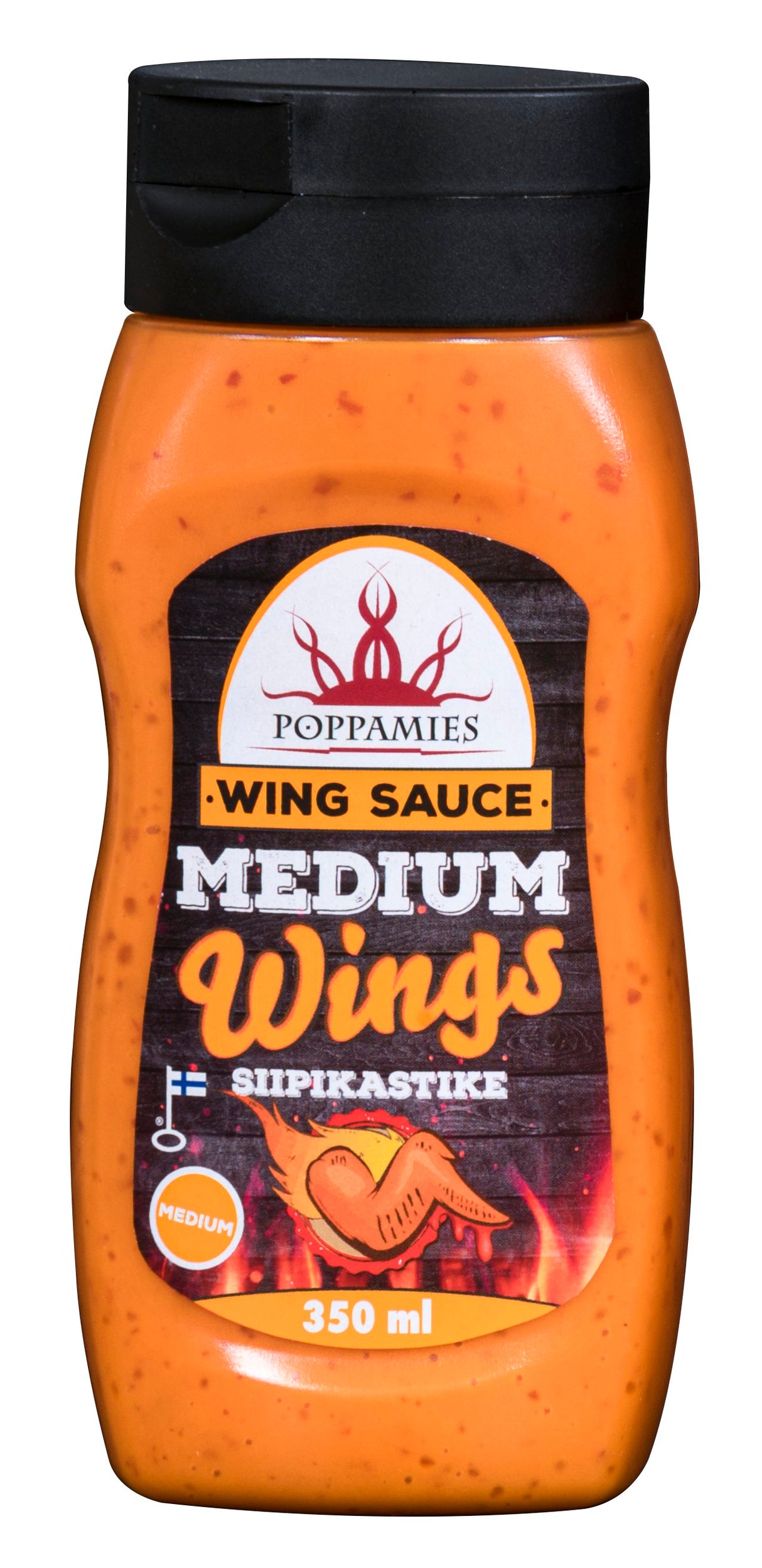 Poppamies Wing sauce medium 340g