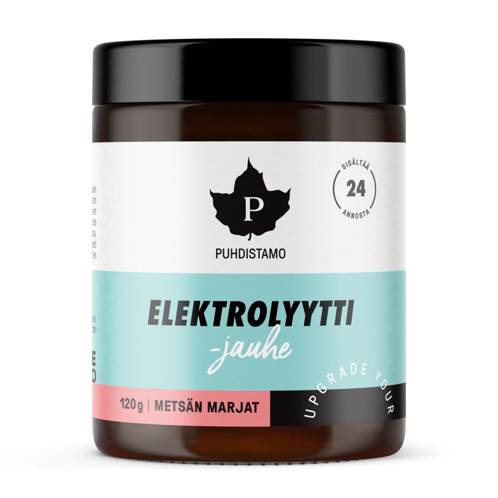 Puhdistamo Electrolyt powder Forest berries 120 g