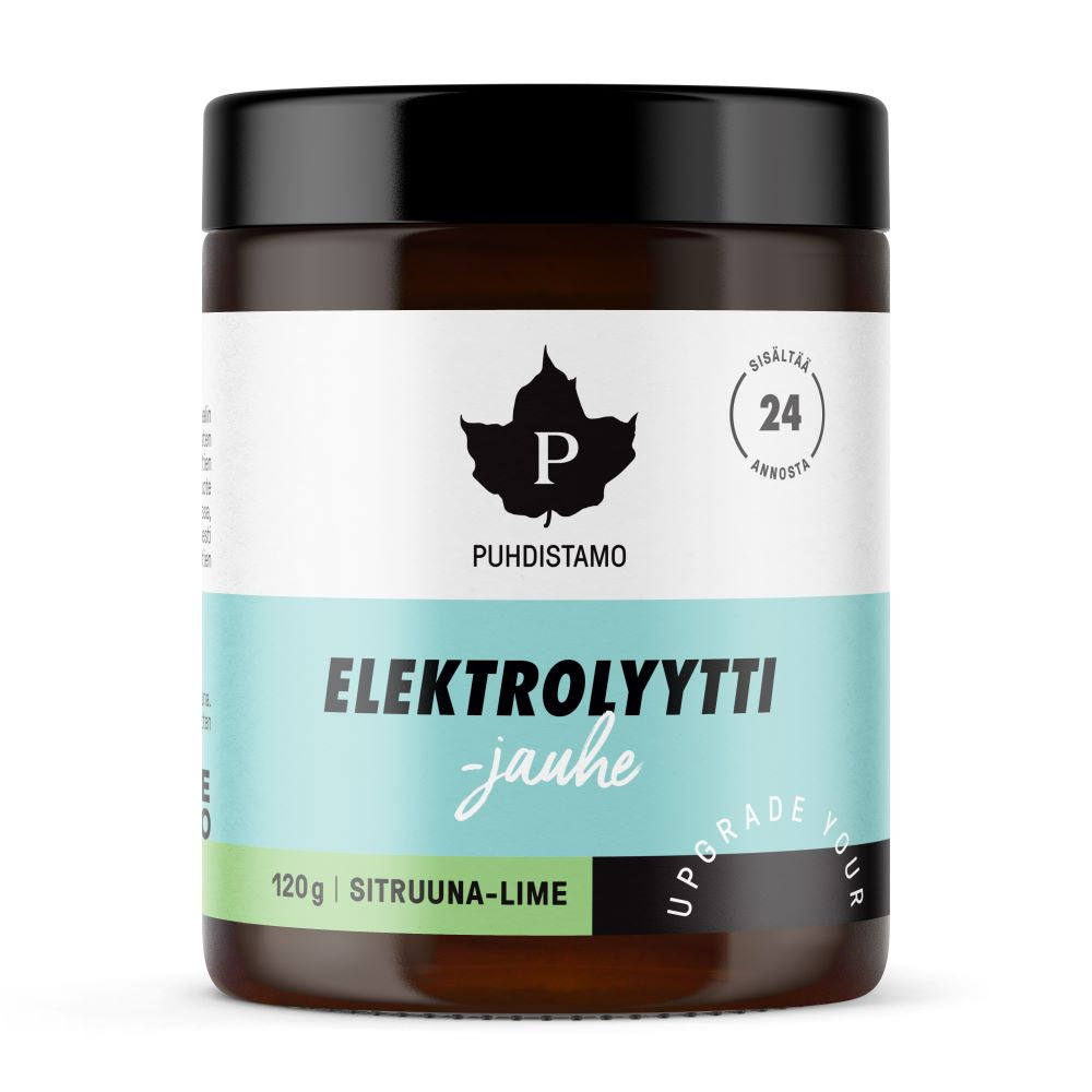 Puhdistamo Elektrolyyttijauhe Sitruuna Lime 120 g