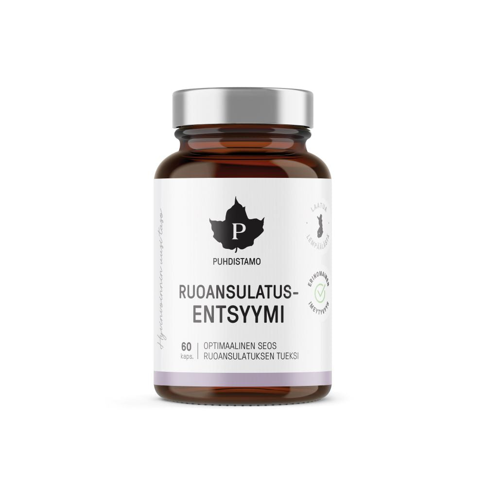 Puhdistamo Digestive Enzyme 60 caps