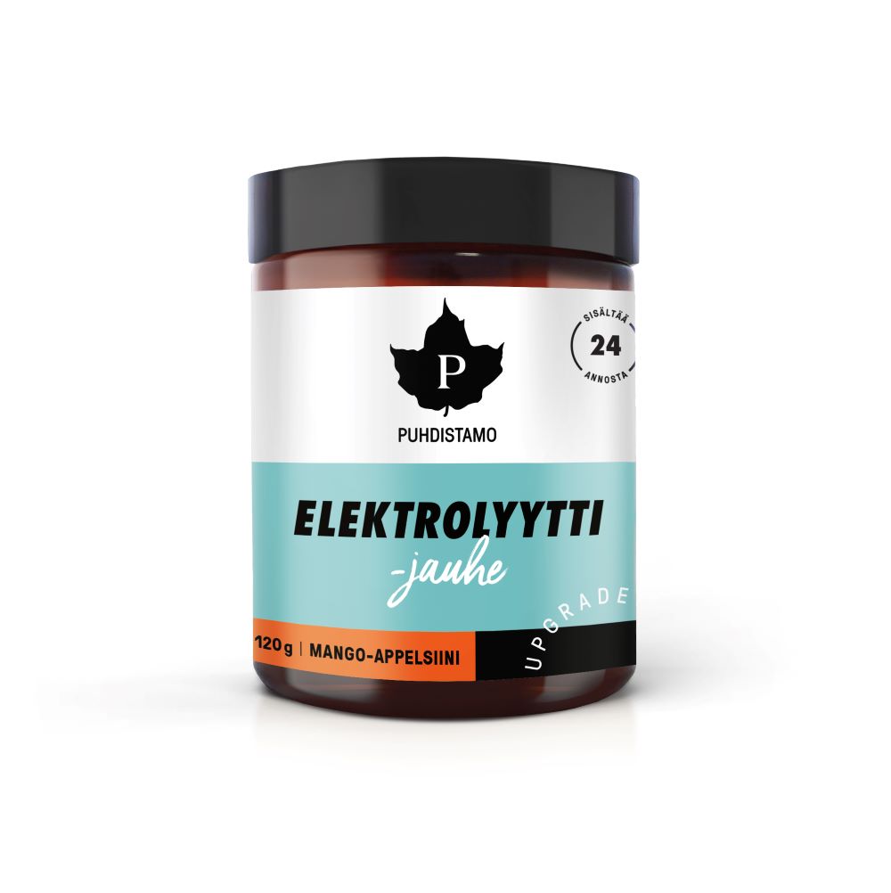 Puhdistamo Elektrolyyttijauhe Mango-Appelsiini 120 g