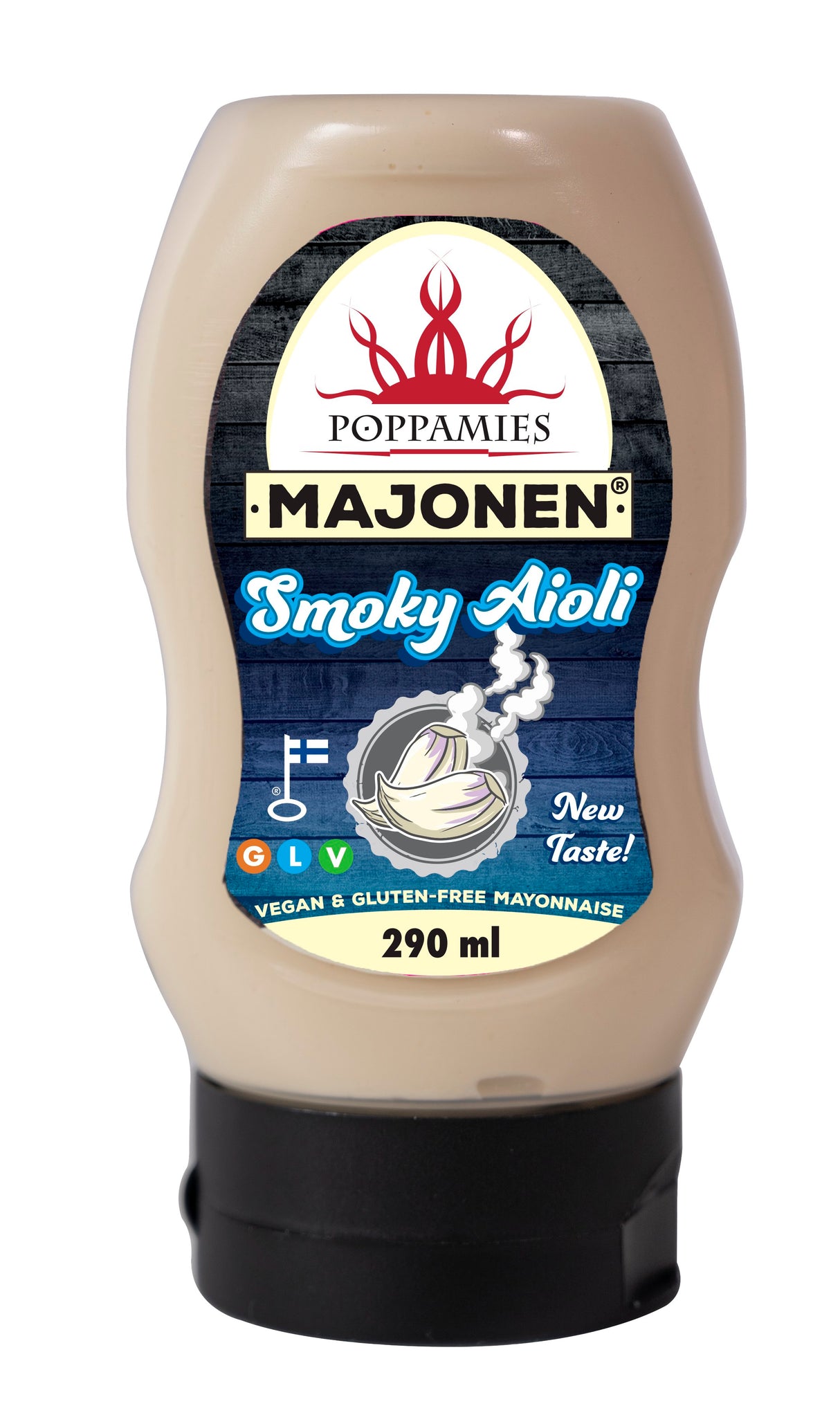 Poppamies Majonen Smoky Aioli 290ml