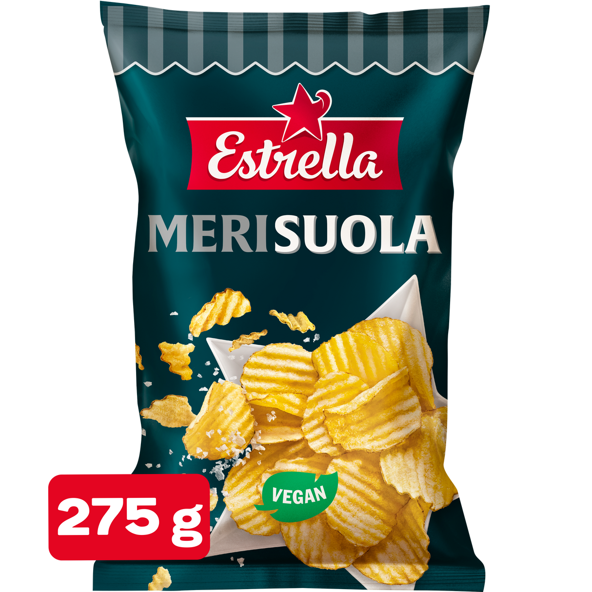 Estrella Merisuolasipsi 275g