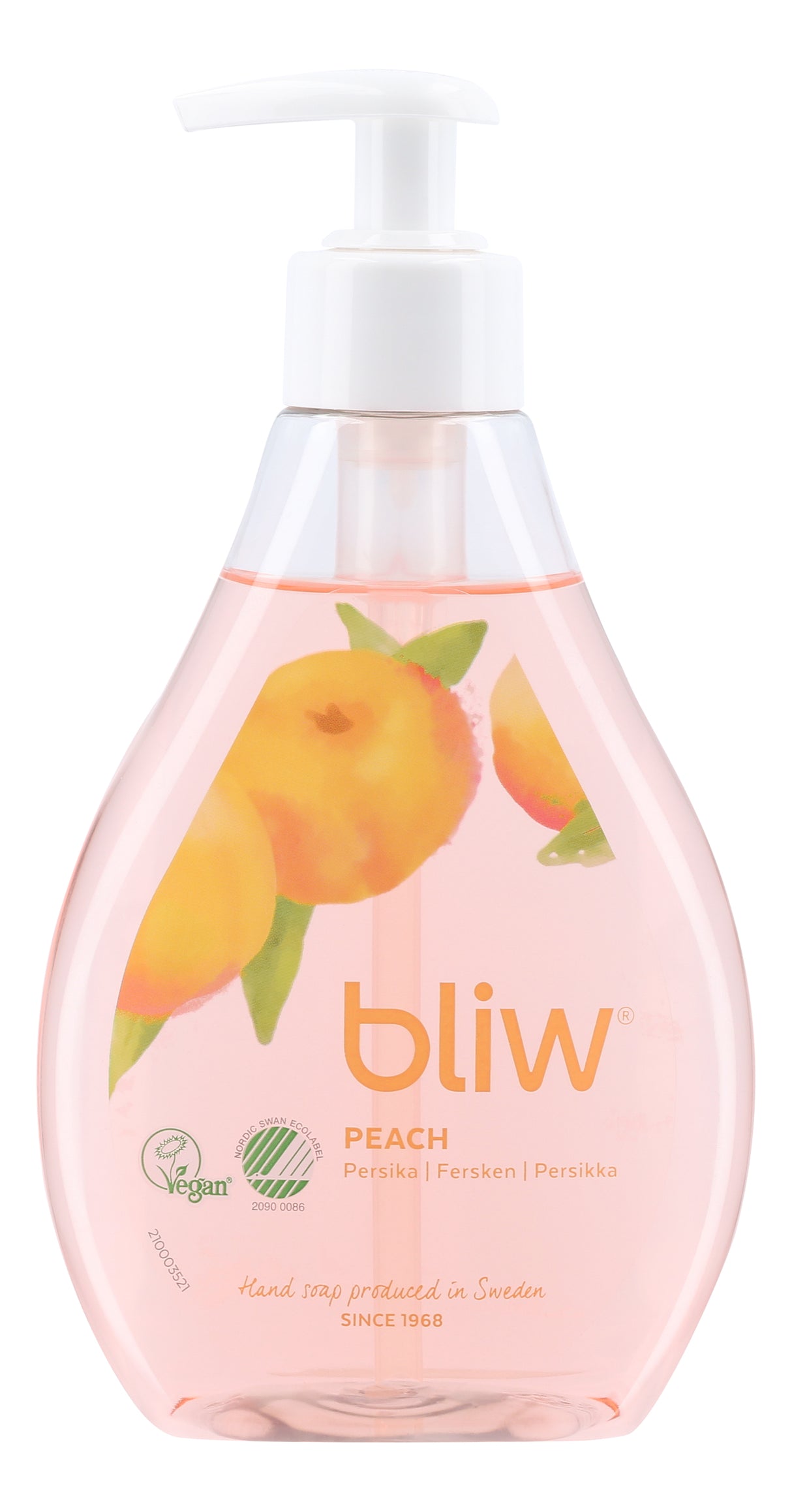 Bliw Persikka pumppupullo nestesaippua 300ml