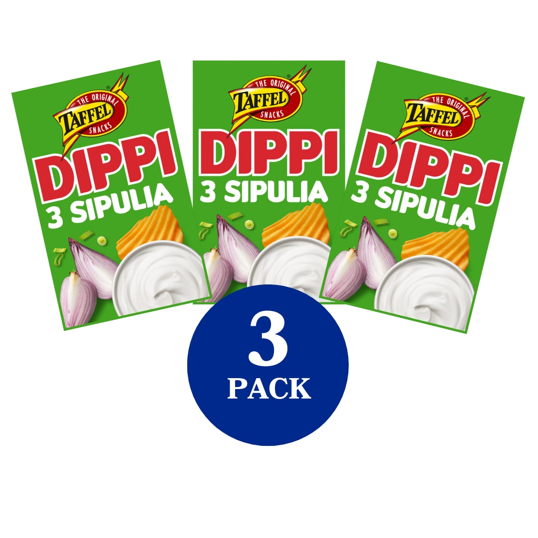 Taffel 3 onions dip 16g 3-PACK