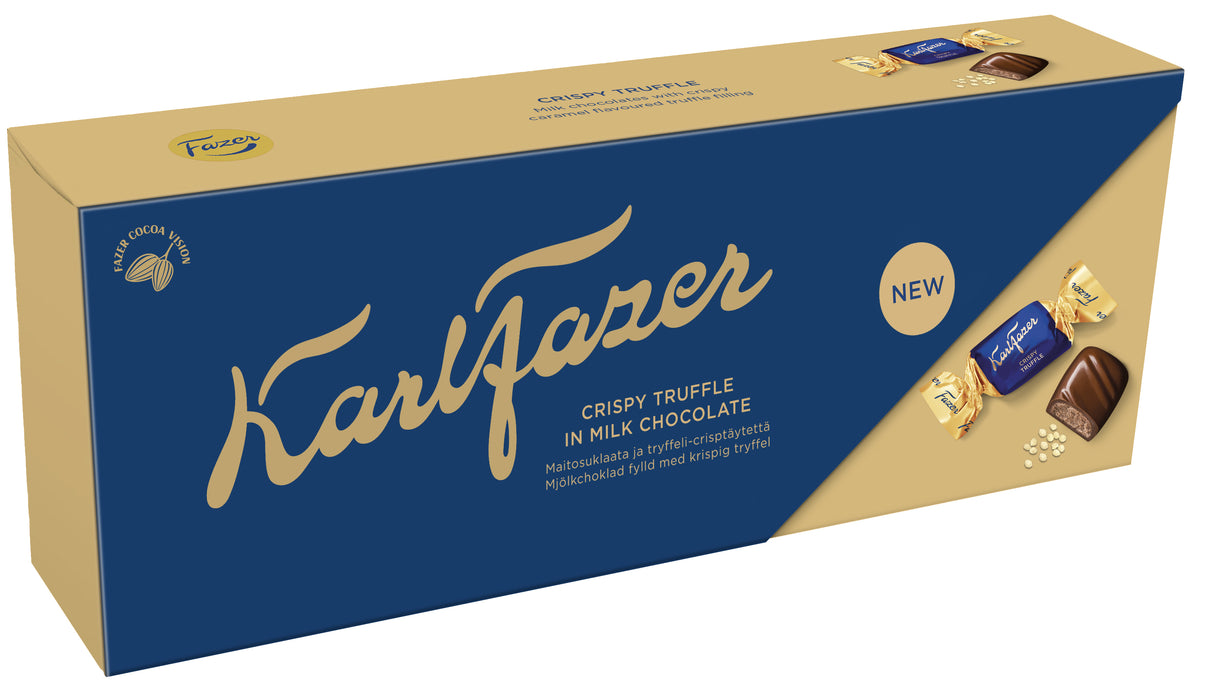Karl Fazer Crispy Truffle chocolate praline 250g