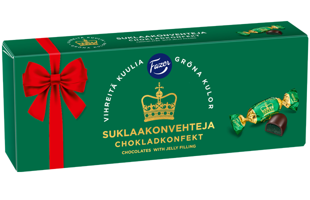 Fazer Vihreitä kuulia tumma suklaakonvehti 295g