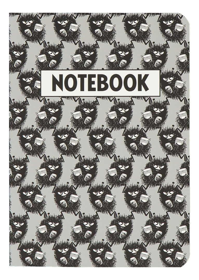 Moomin Pop Art muistikirja A6 harmaa