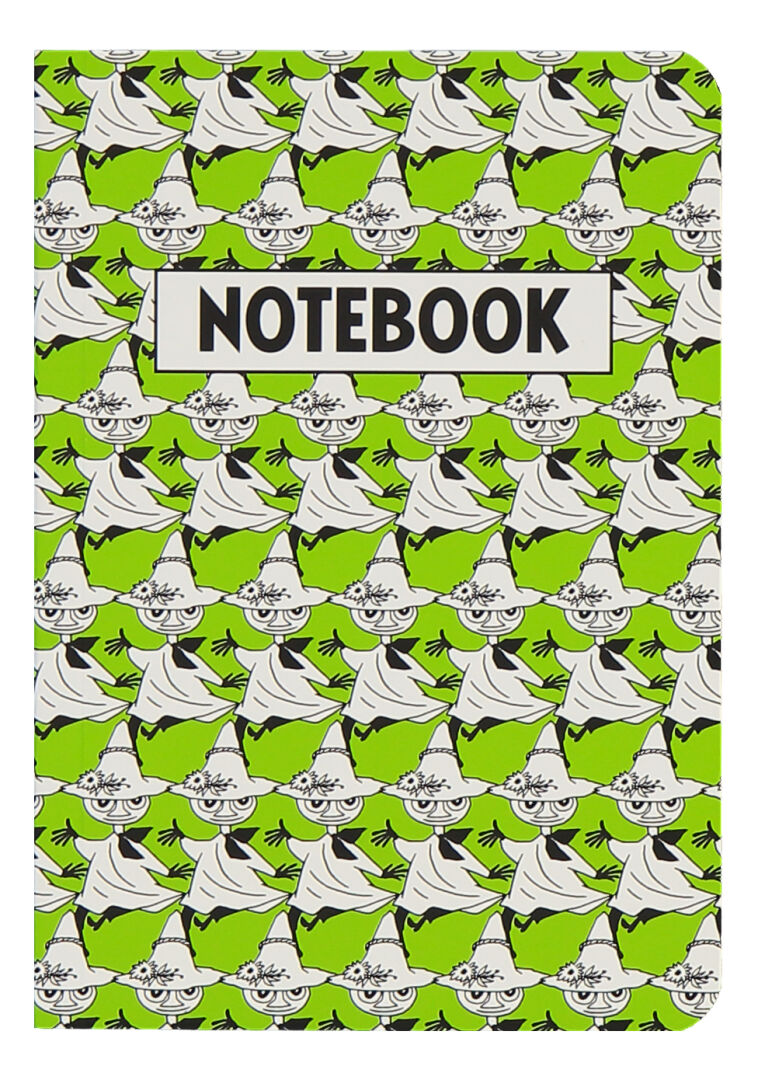 Moomin Pop Art muistikirja A6 vihreä