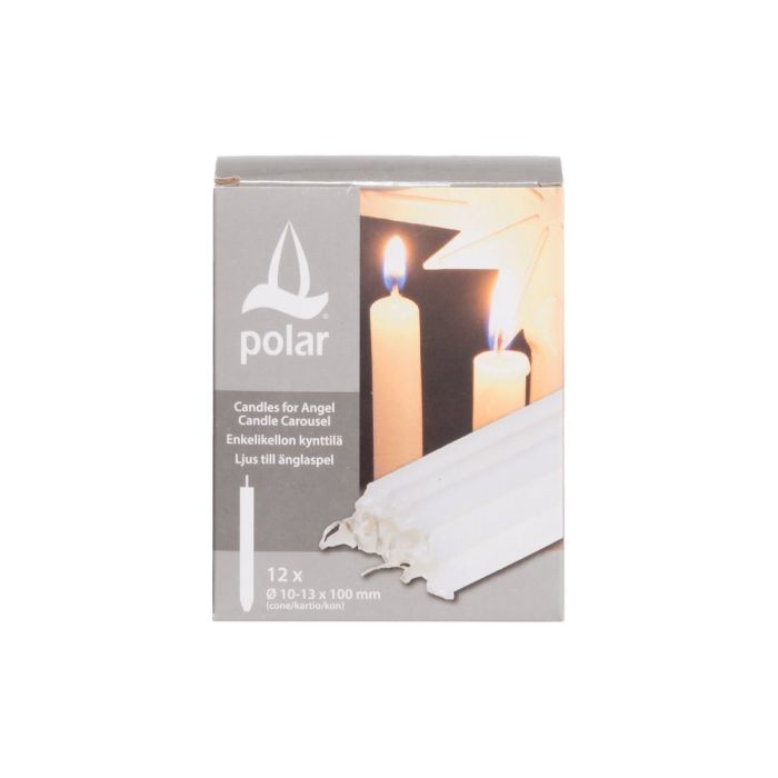 Polar Angel Bell Candle 12 pcs