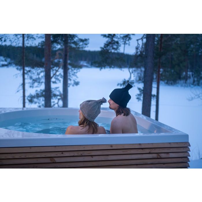 Rento Sauna Hat Linen Terry Brown