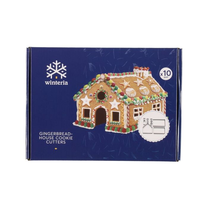 Winteria Piparkakkutalomuotit 10 kpl