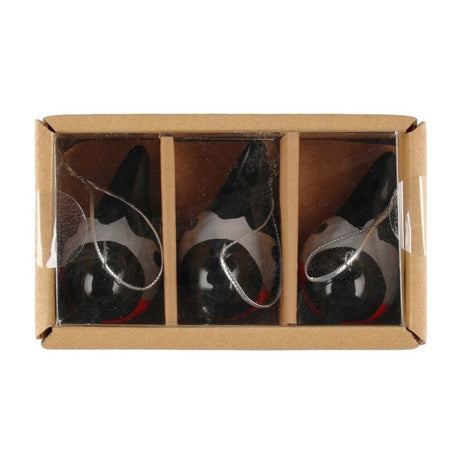 Winteria Branch Decoration Red Bullfinch 3 pcs pack