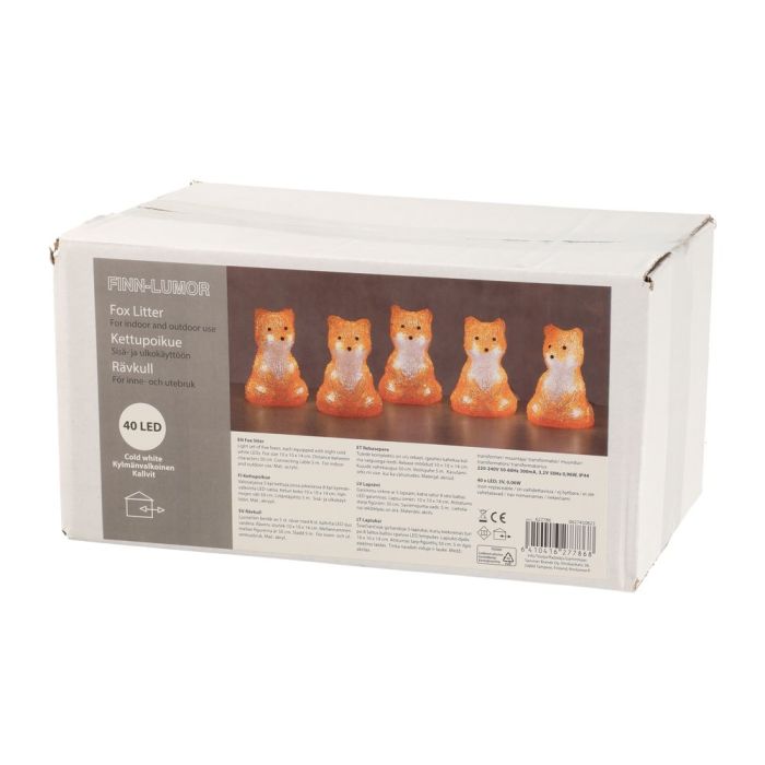 Finnlumor Fox litter 5 pieces