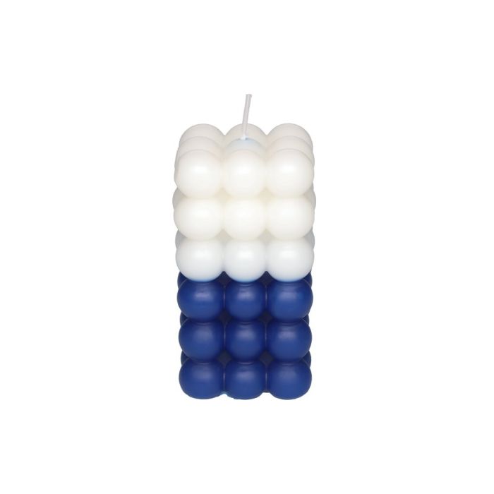 Polar Bubble Candle Finland´s Independence Day blue-white 12 cm