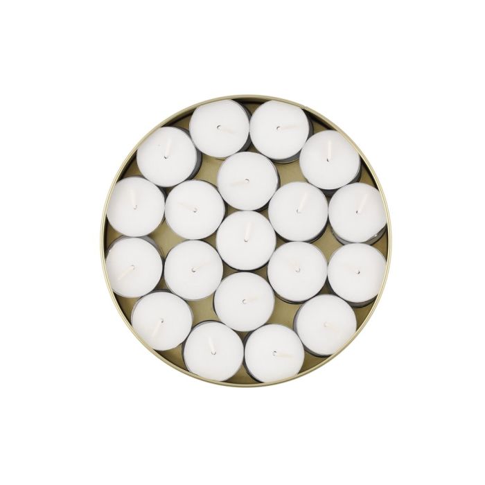 Polar Lämpökynttilä 4h metallirasiassa 57 kpl Punatulkku