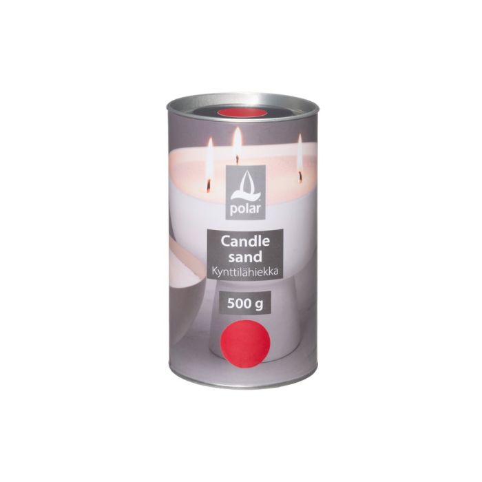 Polar Kynttilähiekka punainen 500g