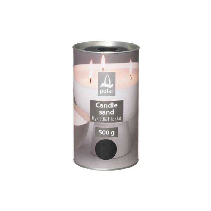 Polar Kynttilähiekka musta 500g