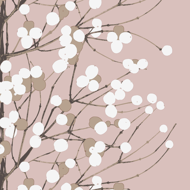 Marimekko Lumimarja rose napkin 20pcs/33cm