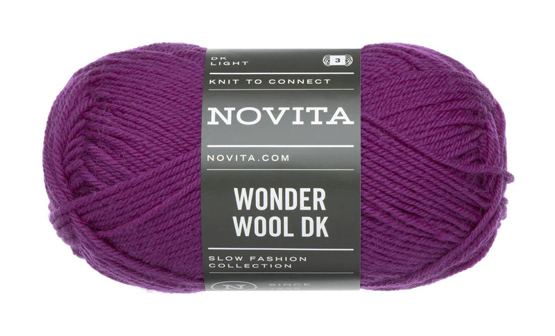 Novita Wonder Wool DK 50g villalanka "Neilikka"