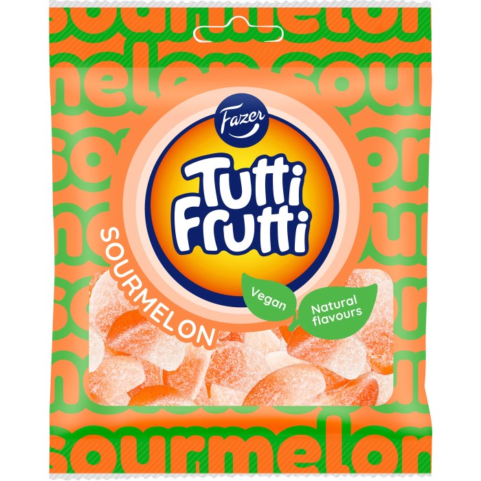 Fazer Tutti Frutti Sourmelon candy bag 90g