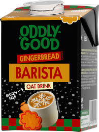 Oddlygood® Barista kaurajuoma 0,5 l piparkakku UHT gluteeniton